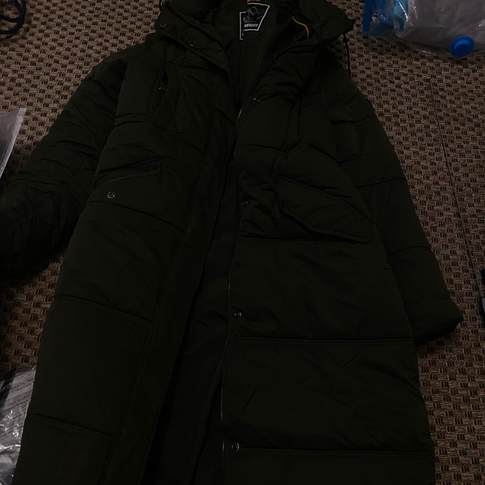 Superdry down long winter coat